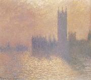 Claude Monet Houses of Parliament,London,Stormy Sky oil on canvas